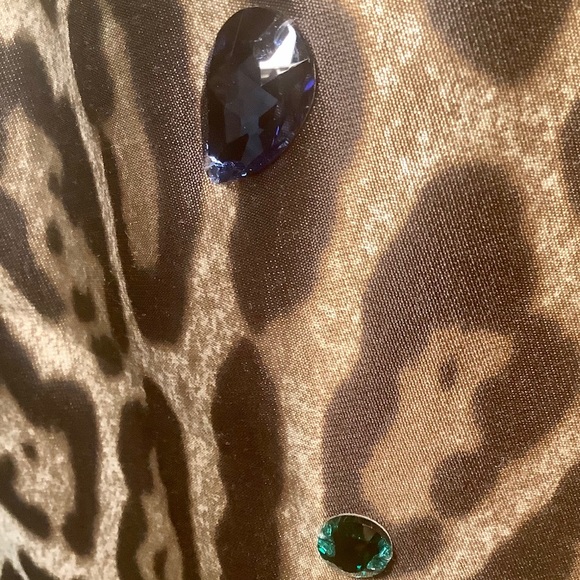 Dolce & Gabbana $1795 NWT Leopard Jeweled Skirt 4 - Picture 7 of 12